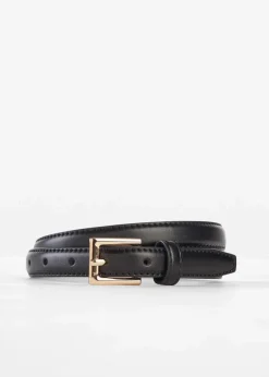 bonprix Gürtel|Schuhe & Accessoires In Spezialgrößen·Gürtel^Schmaler Gürtel schwarz