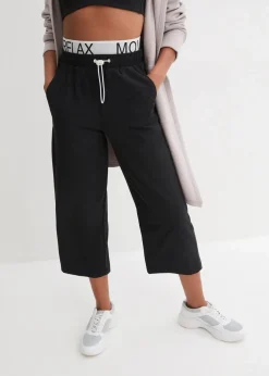 bonprix Bekleidung·Sweat|Bekleidung·Kleider^Schnelltrocknende Funktions-Hose schwarz