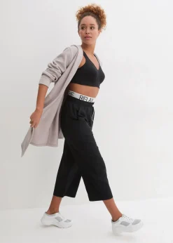 bonprix Bekleidung·Sweat|Bekleidung·Kleider^Schnelltrocknende Funktions-Hose schwarz