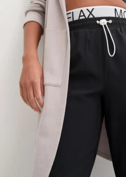bonprix Bekleidung·Sweat|Bekleidung·Kleider^Schnelltrocknende Funktions-Hose schwarz