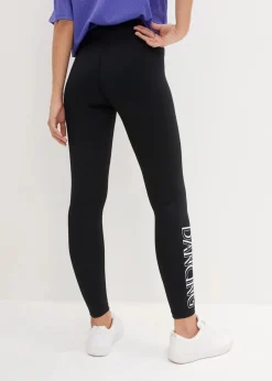 bonprix Bekleidung·Sweat|Bekleidung·Kleider^Schnelltrocknende Leggings, knöchelfrei schwarz
