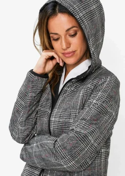 bonprix Jacken & Mäntel|Bekleidung·Hosen^Schöner Steppmantel zum Wenden schwarz