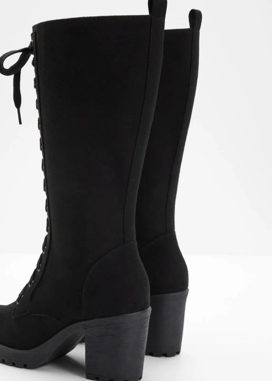 bonprix Stiefel^Schnürstiefel schwarz