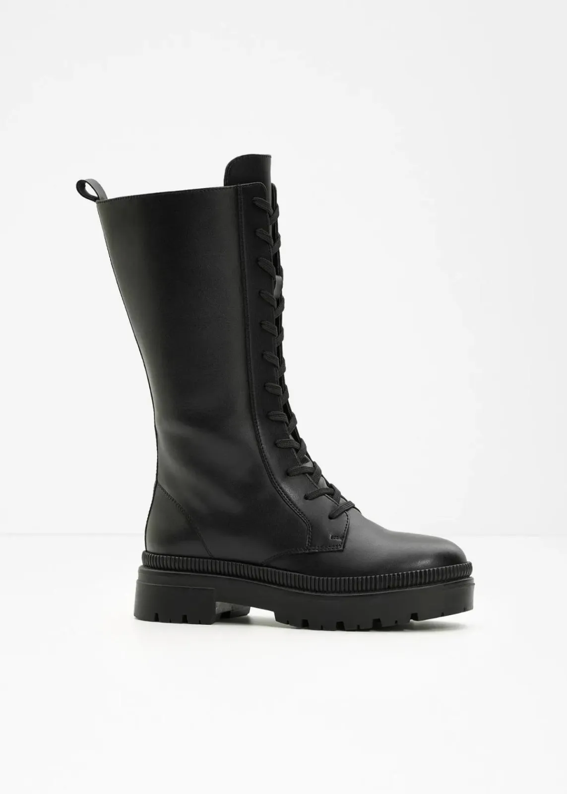 bonprix Stiefel^Schnürstiefel schwarz