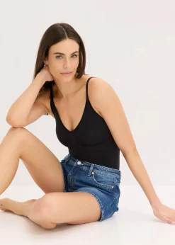 bonprix Wäsche·Bodies|Wäsche·Shapewear^Seamless Medium Shape Body schwarz