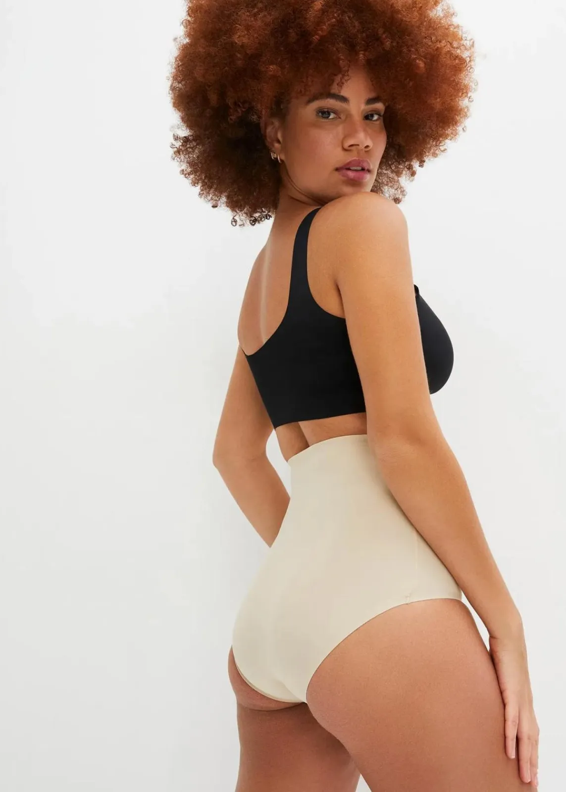 bonprix Höschen|Shapewear^Seamless Shape Slip mit leichter Formkraft puder
