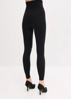 bonprix Wäsche·Socken & Strumpfhosen|Wäsche·Basics^Seamless Shape-Strumpfleggings schwarz