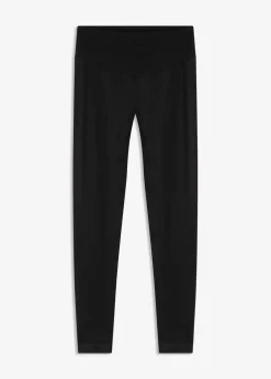 bonprix Hosen|Sportbekleidung^Seamless Sport-Leggings Scrunch schwarz