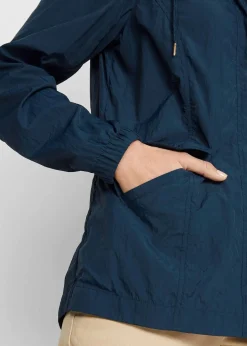 bonprix Jacken & Mäntel^sehr leichte Übergangsjacke dunkelblau