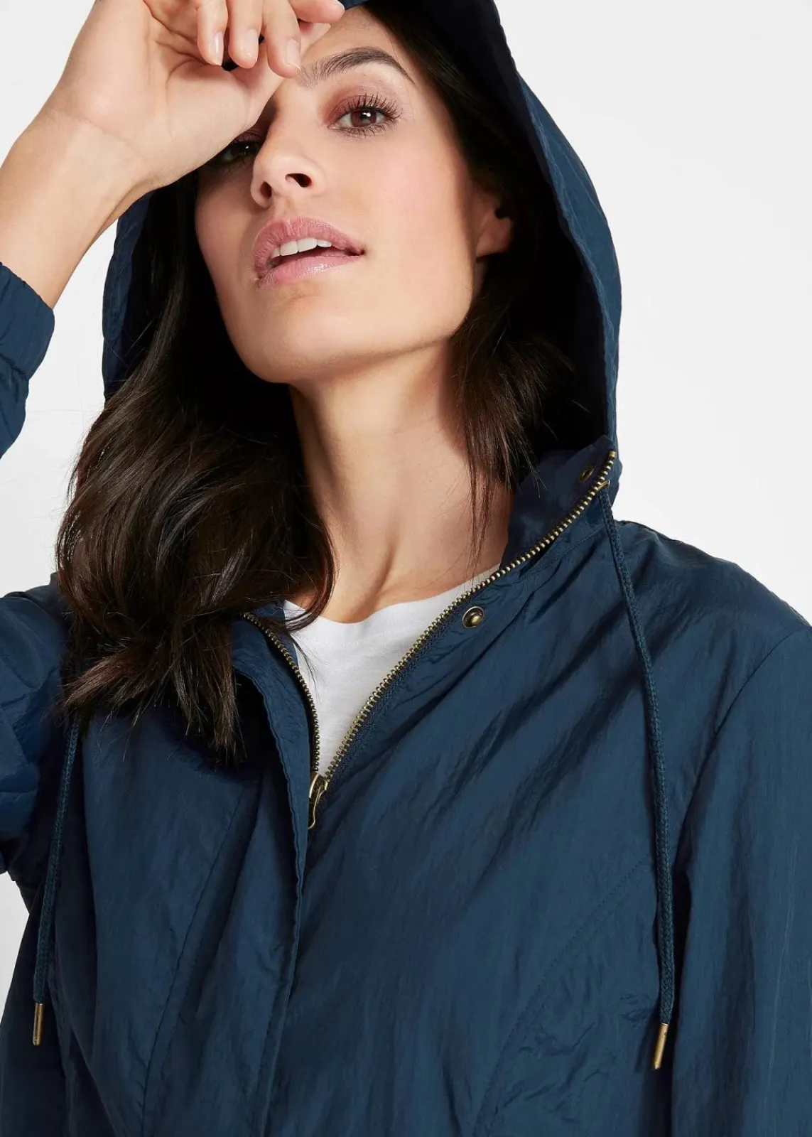 bonprix Jacken & Mäntel^sehr leichte Übergangsjacke dunkelblau