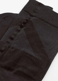 bonprix Wäsche·Socken & Strumpfhosen|Socken & Strumpfhosen^Semitransparente Strumpfhose mit Komfortbündchen + leichte Kompression, 30 DEN schwarz