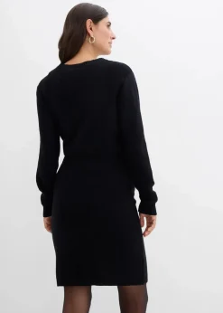 bonprix Bekleidung·Blazer|Umstandsmode^Set aus Pullover und Rock für die Schwangerschaft und danach aus Bio-Baumwolle (2. tlg Set) schwarz