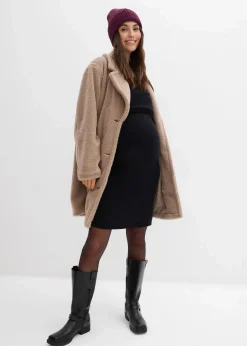 bonprix Bekleidung·Blazer|Umstandsmode^Set aus Pullover und Rock für die Schwangerschaft und danach aus Bio-Baumwolle (2. tlg Set) schwarz