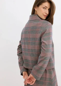bonprix Bekleidung·Hosen|Jacken & Mäntel^Shacket braun/beige kariert