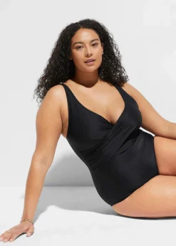 bonprix Nachhaltigere Materialien|Bademode·Badeanzüge^Shape Badeanzug leichte Formkraft schwarz