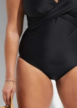 bonprix Nachhaltigere Materialien|Bademode·Badeanzüge^Shape Badeanzug leichte Formkraft schwarz