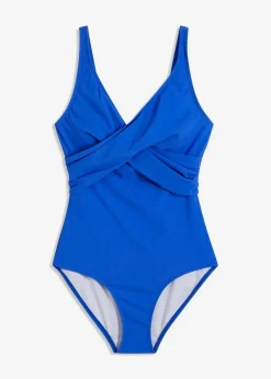 bonprix Nachhaltigere Materialien|Shapewear^Shape Badeanzug leichte Formkraft blau