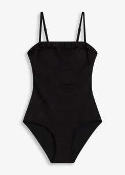 bonprix Nachhaltigere Materialien|Shapewear^Shape Badeanzug mittlere Formkraft schwarz