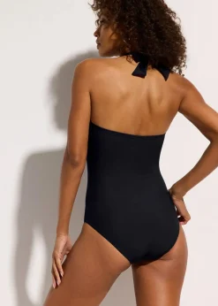 bonprix Nachhaltigere Materialien|Shapewear^Shape Badeanzug mittlere Formkraft schwarz