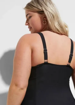 bonprix Nachhaltigere Materialien|Badekleider^Shape Badekleid leichte Formkraft schwarz