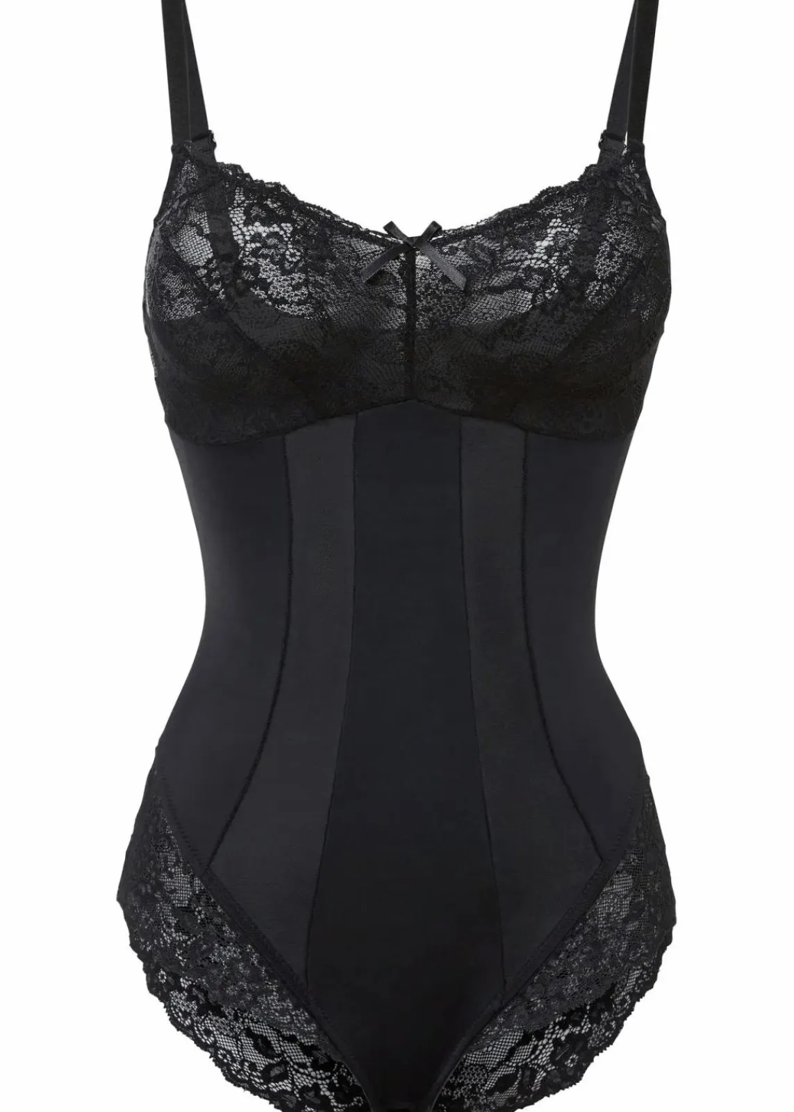 bonprix Shapewear|Bodies^Shape Body mit mittlerer Formkraft schwarz