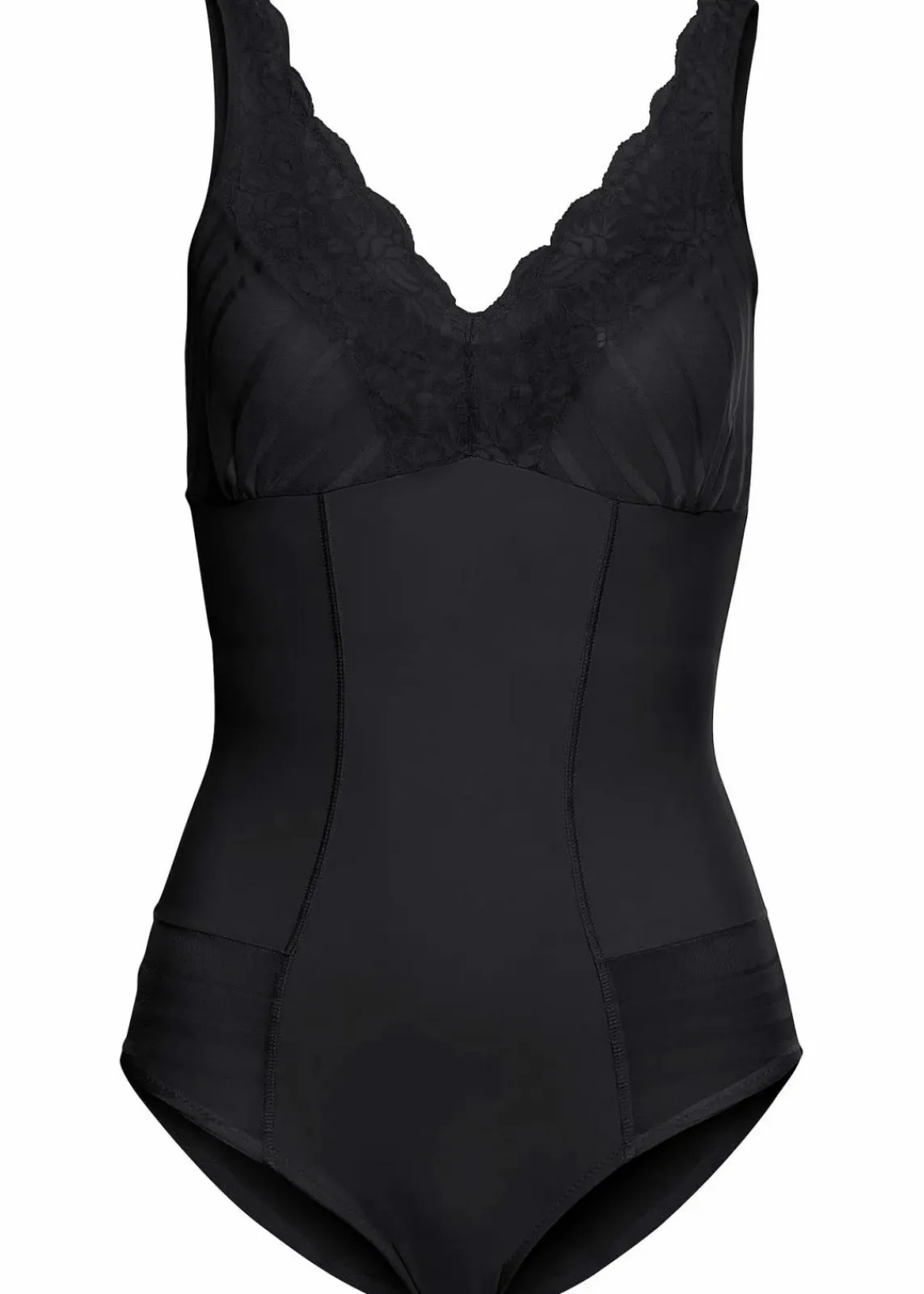 bonprix Wäsche·Bodies|Wäsche·Dessous^Shape Body mit mittlerer Formkraft schwarz