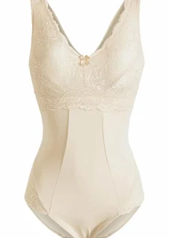 bonprix Wäsche·Bodies|Wäsche·Shapewear^Shape Body ohne Bügel mit mittlerer Formkraft puder