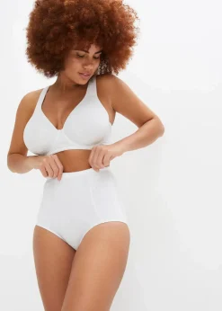 bonprix Höschen|Shapewear^Shape Panty mit mittlerer Formkraft weiß