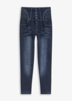 bonprix Hosen|Socken & Strumpfhosen^Shape Seamless Strumpfleggings Jeansoptik mit starker Formkraft blau jeansoptik
