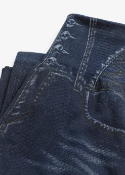 bonprix Hosen|Socken & Strumpfhosen^Shape Seamless Strumpfleggings Jeansoptik mit starker Formkraft blau jeansoptik