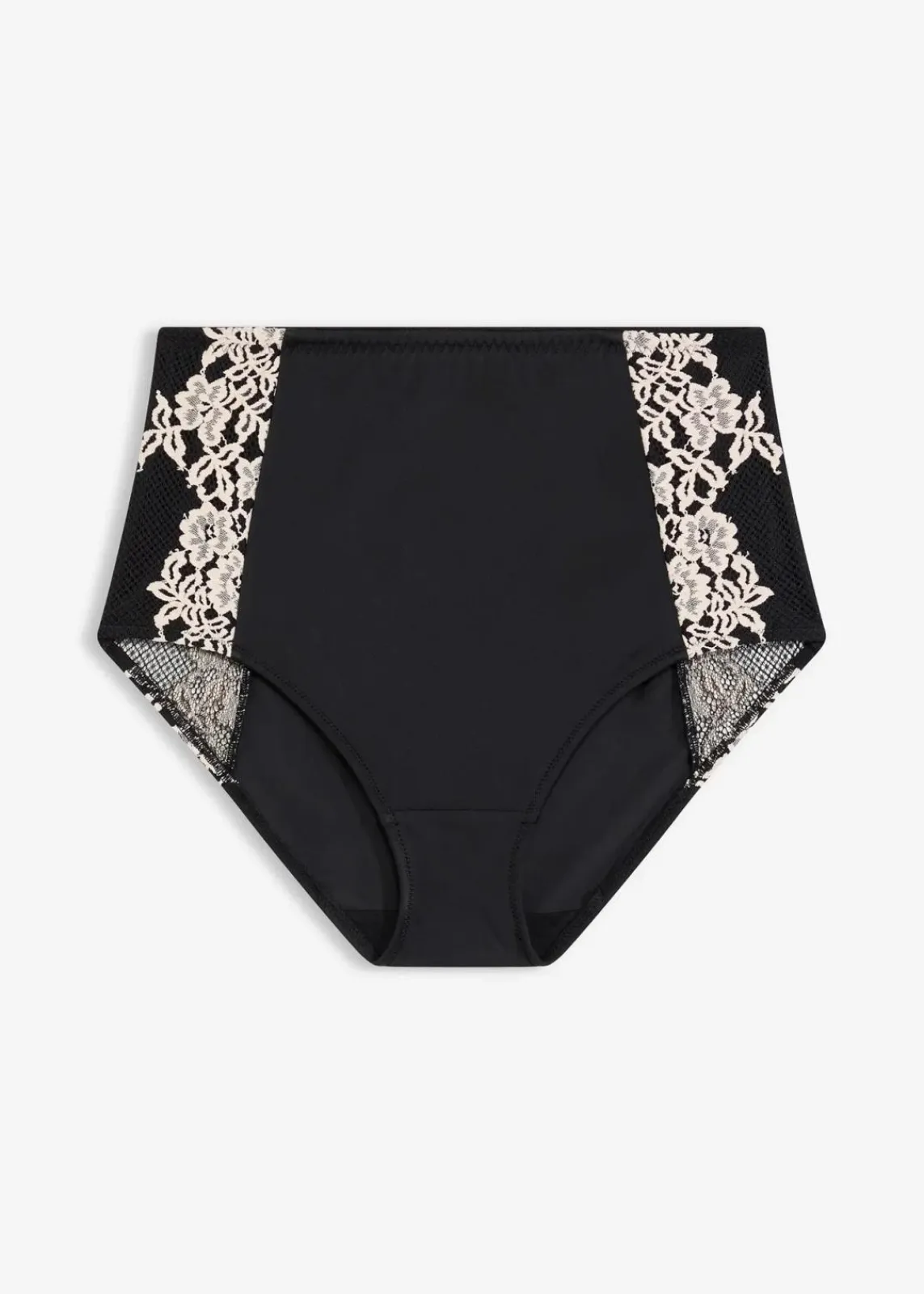 bonprix Wäsche·Shapewear|Wäsche·Höschen^Shape Slip mit starker Formkraft schwarz/wollweiß