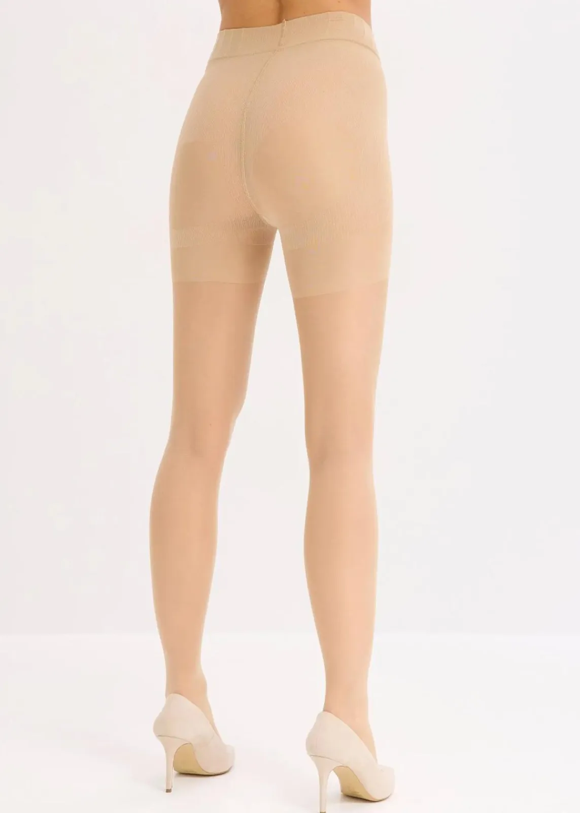bonprix Socken & Strumpfhosen^Shape-Feinstrumpfhose 30 DEN hellbeige
