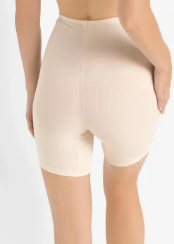 bonprix Wäsche·Radler & Oberschenkelschutz|Wäsche·Socken & Strumpfhosen^Shape-Radler mit mittlerer Formkraft puder
