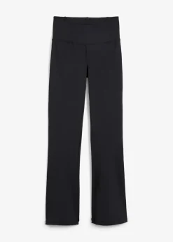 bonprix Bekleidung·Sweat|Bekleidung·Kleider^Shaping Sport-Hose mit Tasche, ausgestellt schwarz