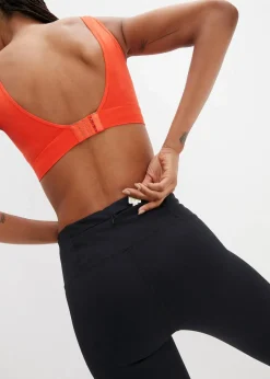 bonprix Bekleidung·Sweat|Bekleidung·Kleider^Shaping Sport-Leggings mit Tasche, 3/4-Länge​ schwarz