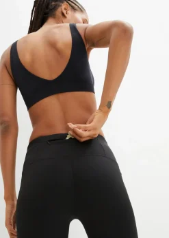 bonprix Sportbekleidung|Hosen^Shaping-Sport-Hose, schnelltrocknend schwarz