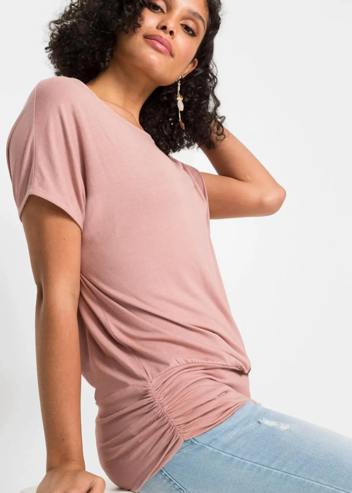 bonprix Nachhaltigere Materialien|Shirts & Tops^Shirt rosenholz