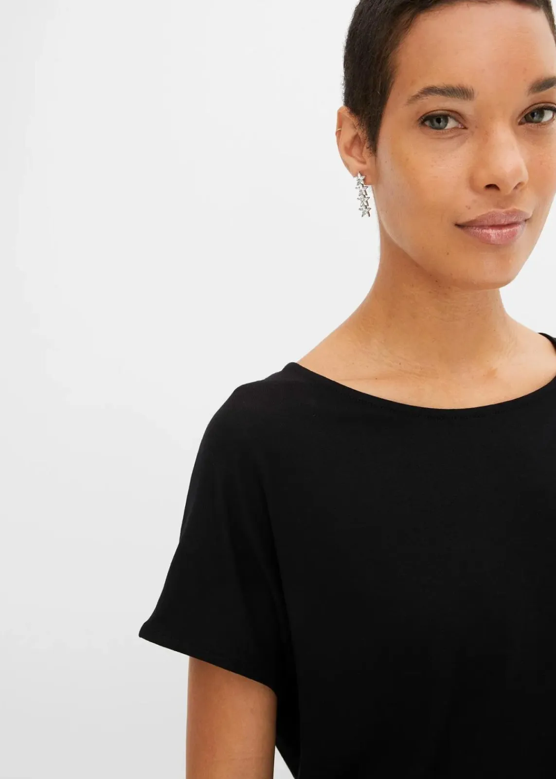 bonprix Shirts & Tops|Nachhaltigere Materialien^Shirt schwarz