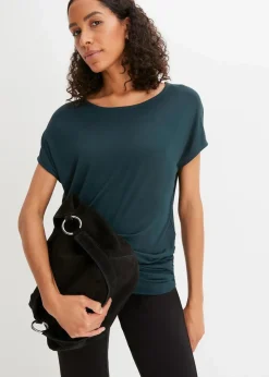 bonprix Nachhaltigere Materialien|Shirts & Tops^Shirt tiefgrün