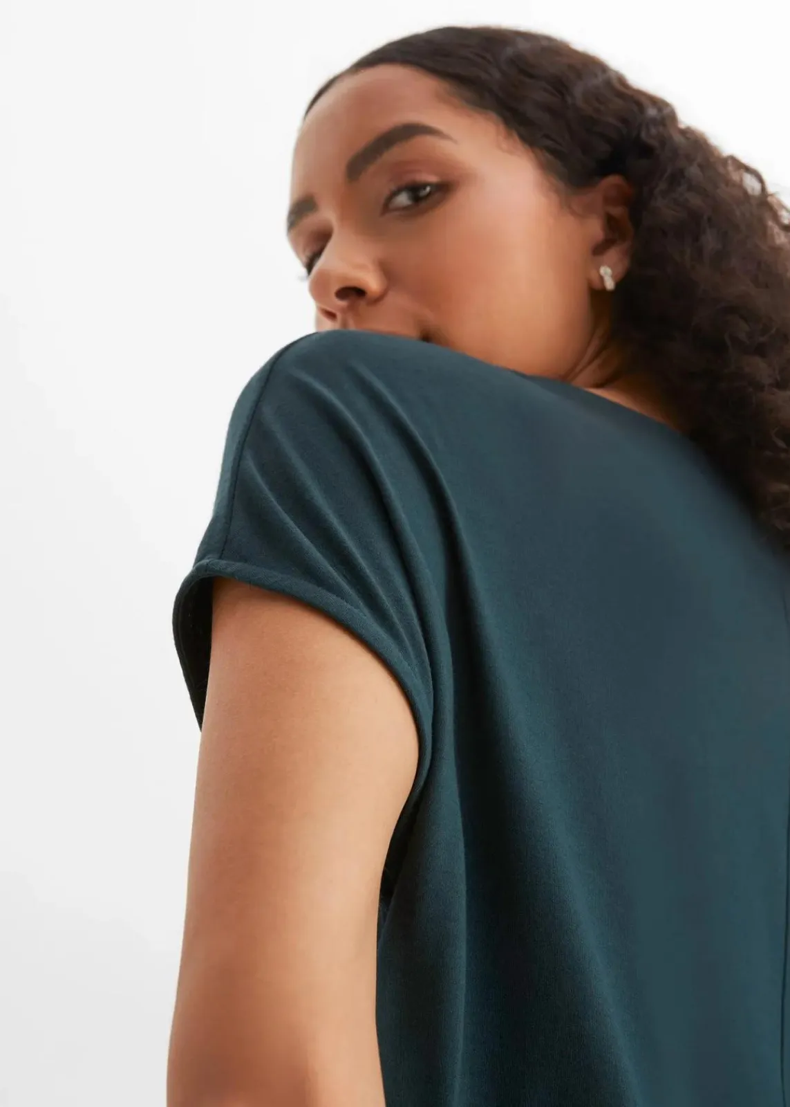 bonprix Nachhaltigere Materialien|Shirts & Tops^Shirt tiefgrün