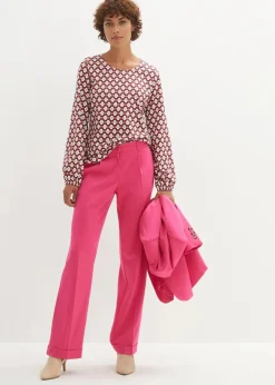 bonprix Shirts & Tops^Shirt kastanienrot/pinklady bedruckt