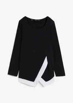 bonprix Shirts & Tops^Shirt schwarz/weiß