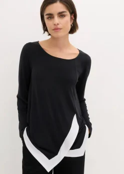 bonprix Shirts & Tops^Shirt schwarz/weiß