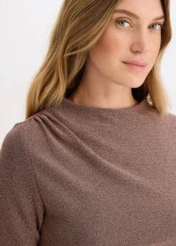 bonprix Shirts & Tops^Shirt braun/rosévergoldet