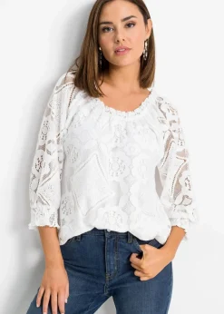bonprix Shirts & Tops^Shirt wollweiß