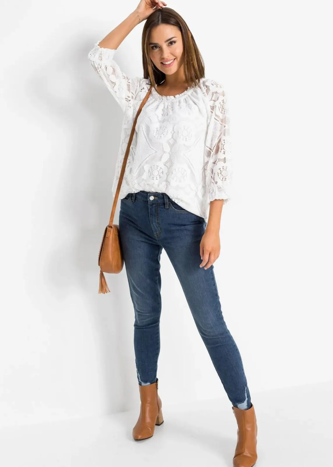 bonprix Shirts & Tops^Shirt wollweiß