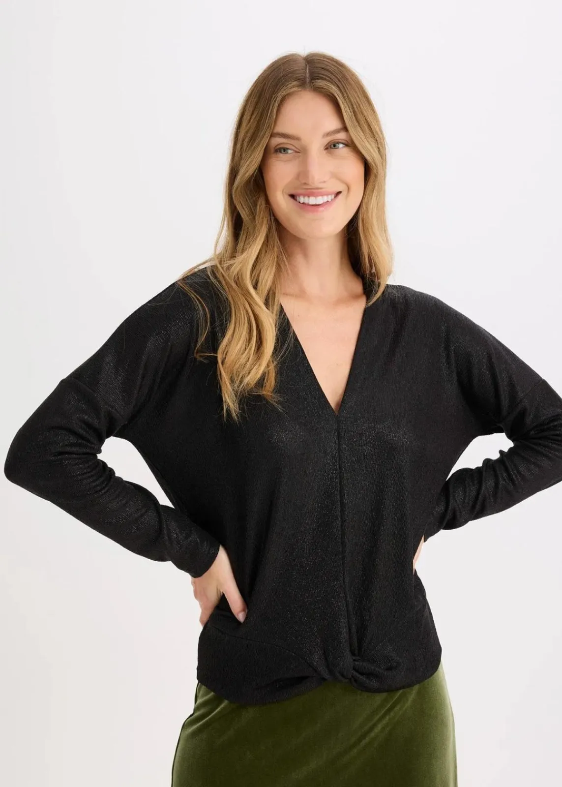 bonprix Shirts & Tops^Shirt schwarz