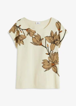 bonprix Shirts & Tops|Nachhaltigere Materialien^Shirt natur floral