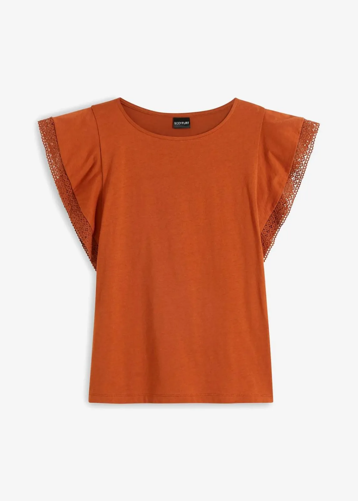 bonprix Shirts & Tops^Shirt aus Baumwolle orangebraun