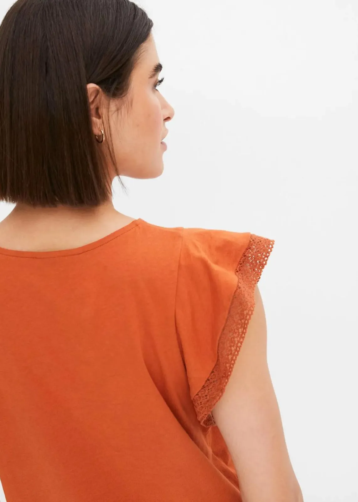 bonprix Shirts & Tops^Shirt aus Baumwolle orangebraun